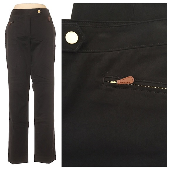 Talbots Pants - 🆕 Talbots Signature Black Straight Leg Pants P3